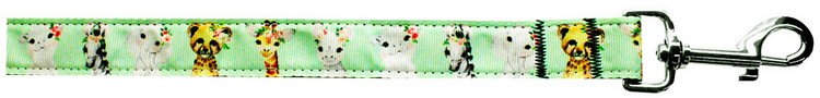 Pretty Baby Jungle Babies Nylon Pet Leash 5/8in by 4ft